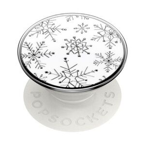 *NWT* PopSocket PopGrip Premium Enamel Snowflakes with Swappable Top
